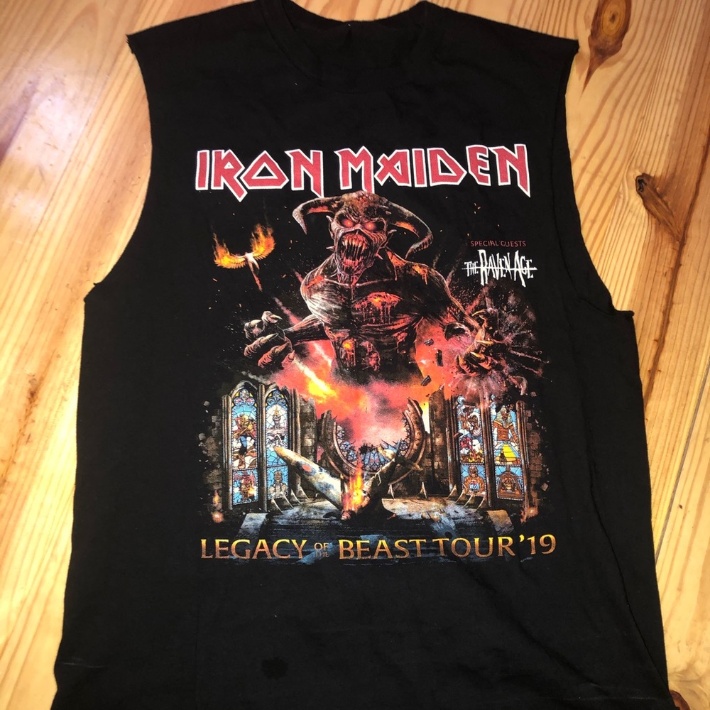 Iron Maiden Heavy metal cutoff XL